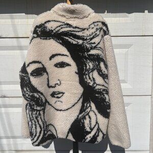 Stussy Venus Jacquard Sherpa Fleece Jacket